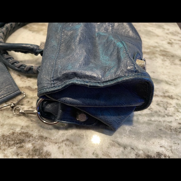 Authentic Balenciaga Studed Purse - Picture 5 of 8